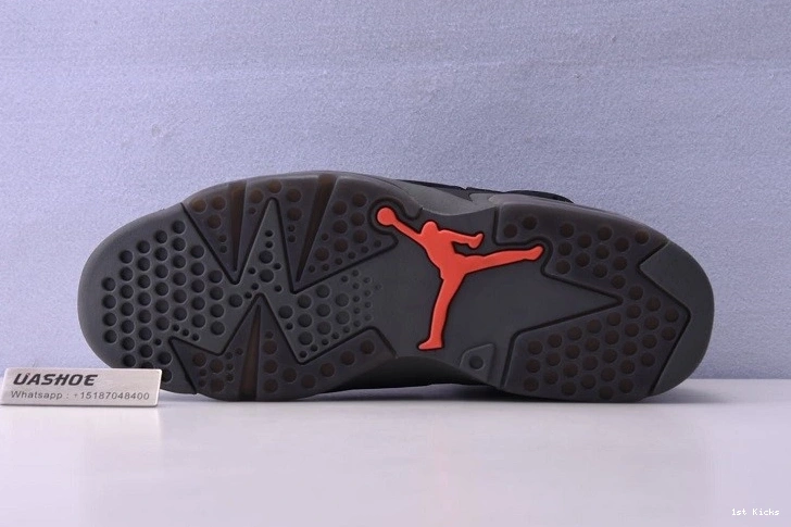 Grey PSG Infrared 6 Jordan Iron CK1229-001 0518